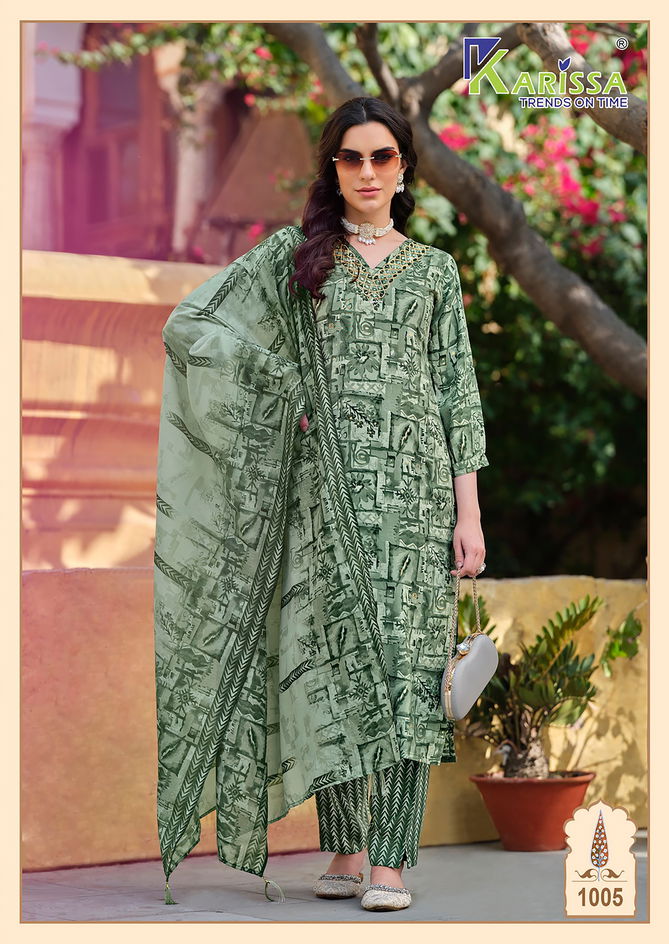 Haseena By Karissa Liva Rayon Foil Printed Kurti With Bottom Dupatta Wholesale Market In Surat